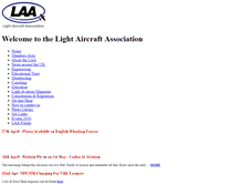 Tablet Screenshot of develop.lightaircraftassociation.co.uk